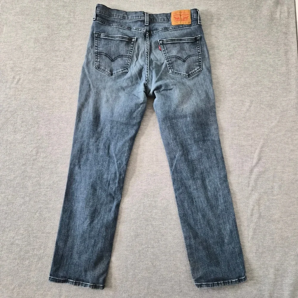 Levis 541 Athletic Taper Men Jeans 34x32 Medium Wash Blue Denim Stretch 541-0011